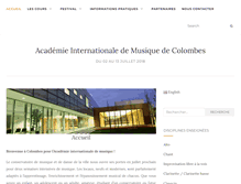 Tablet Screenshot of musique-colombes.net